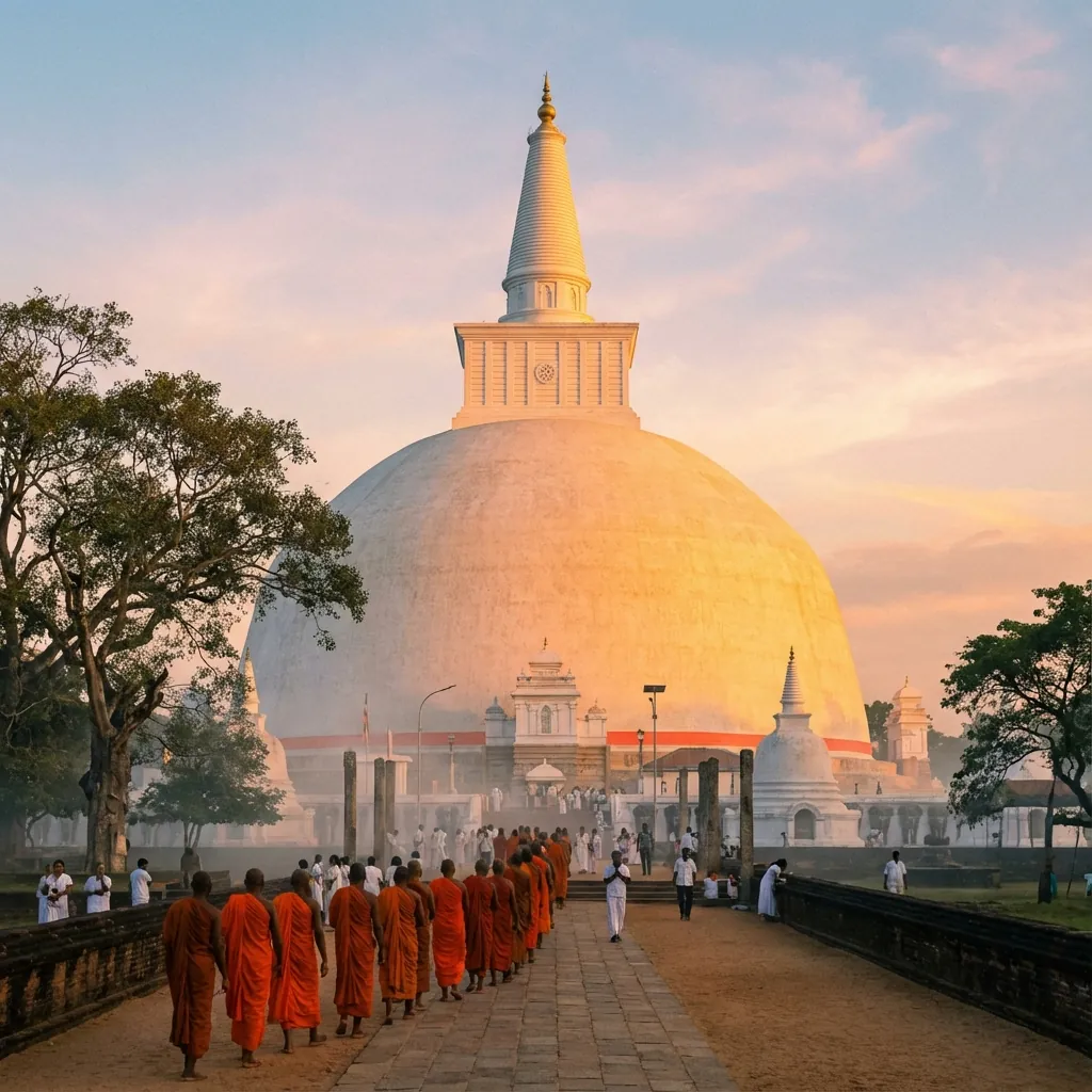 Dawn at the Sacred City