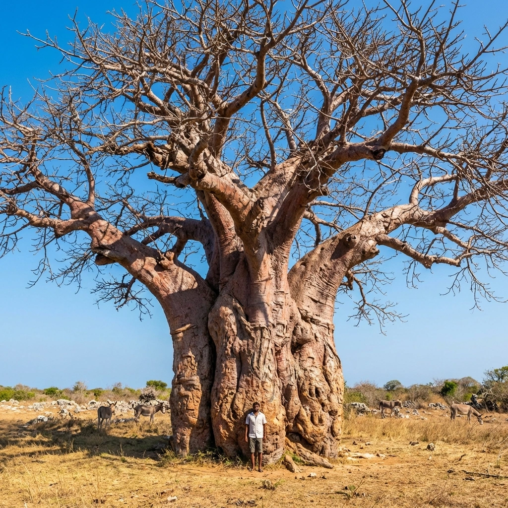Near Baobab Tree