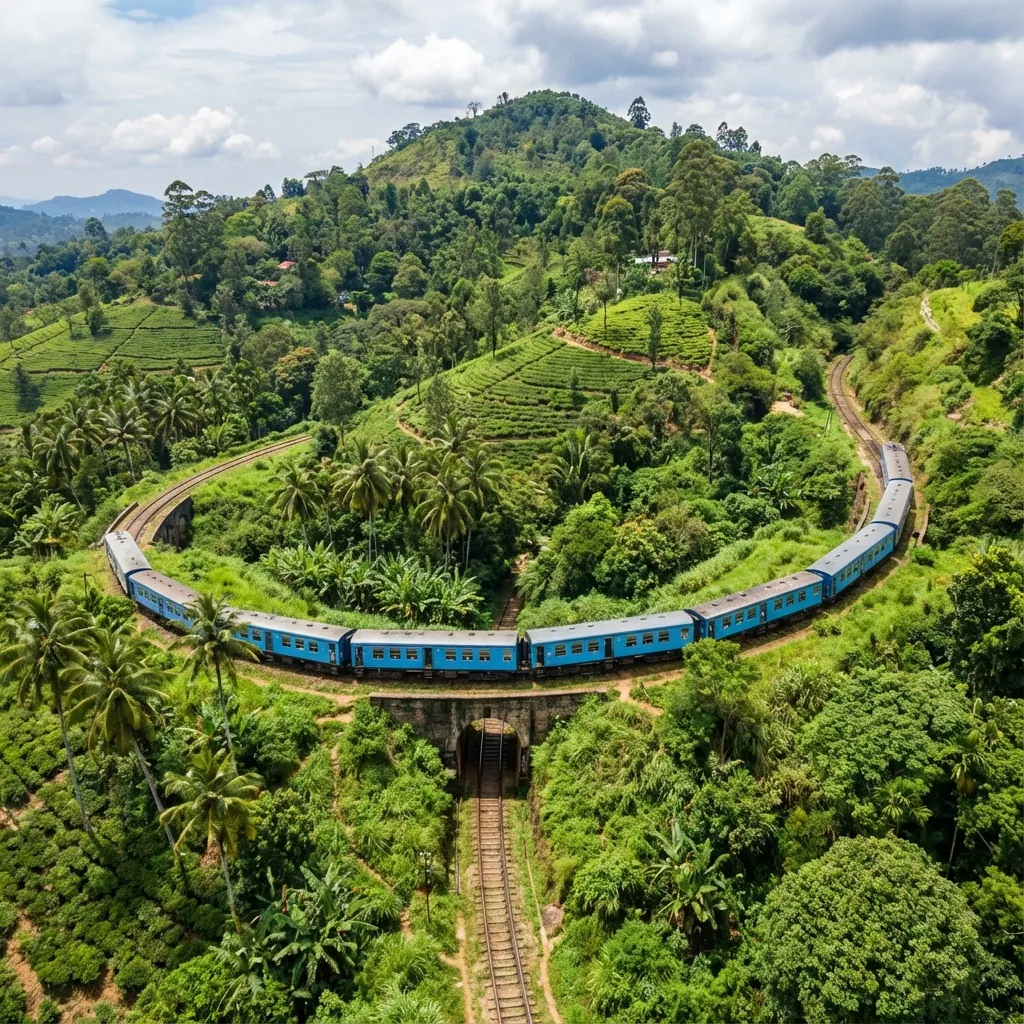 Sri Lanka Train Plus Private Driver: Luggage and Station Pickup Guide