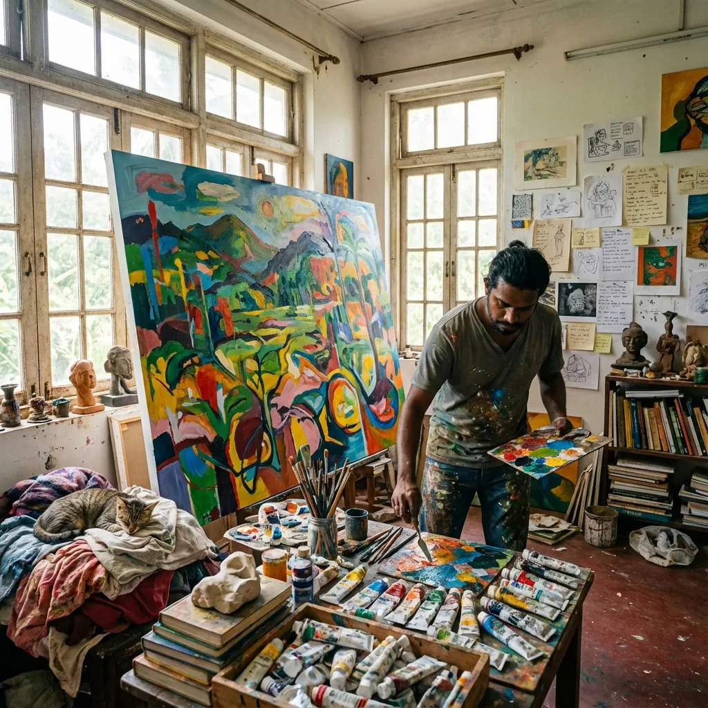 Artist Studio Visits