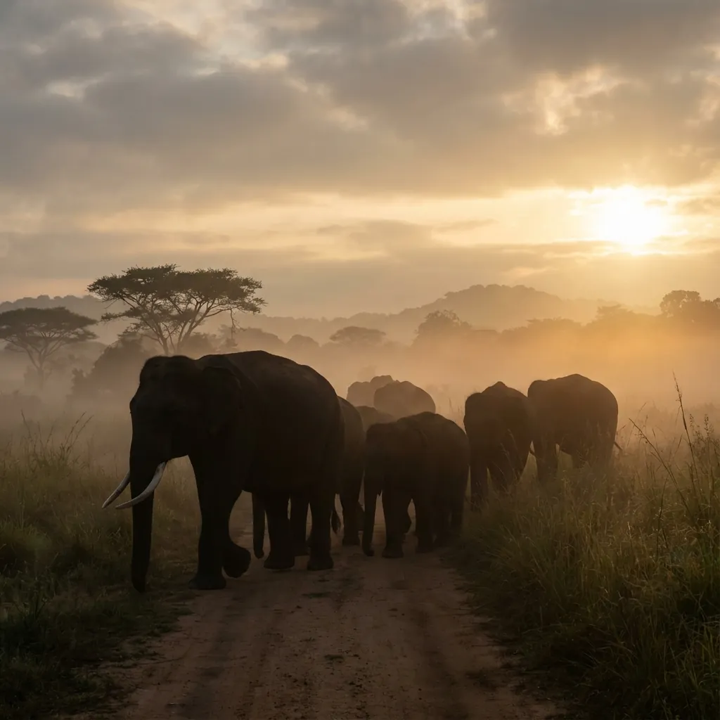 Elephant Corridor Dawn