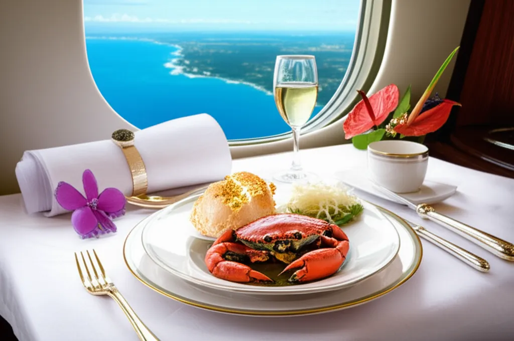 Gourmet In-Flight Dining